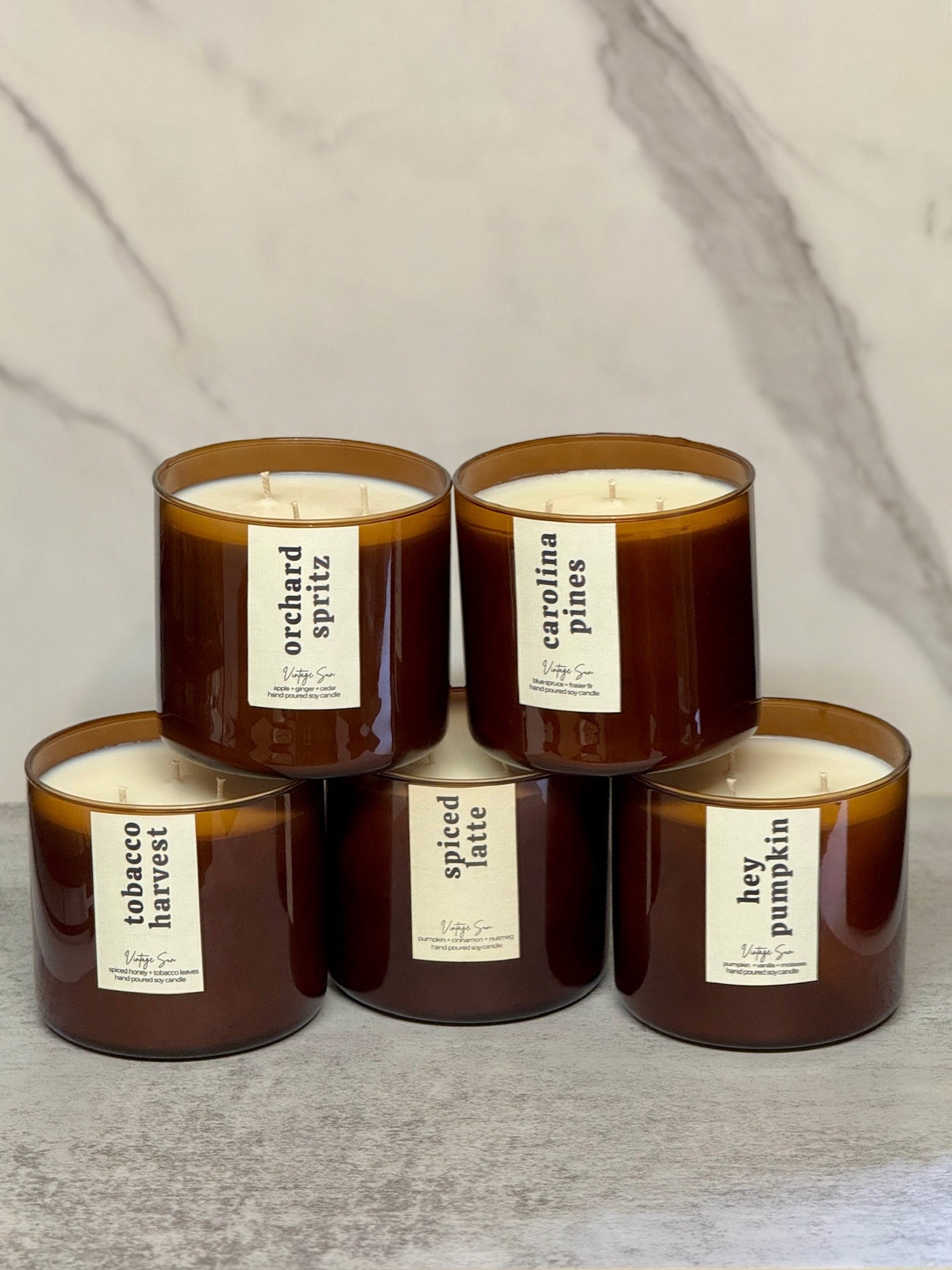 3 wick Jars