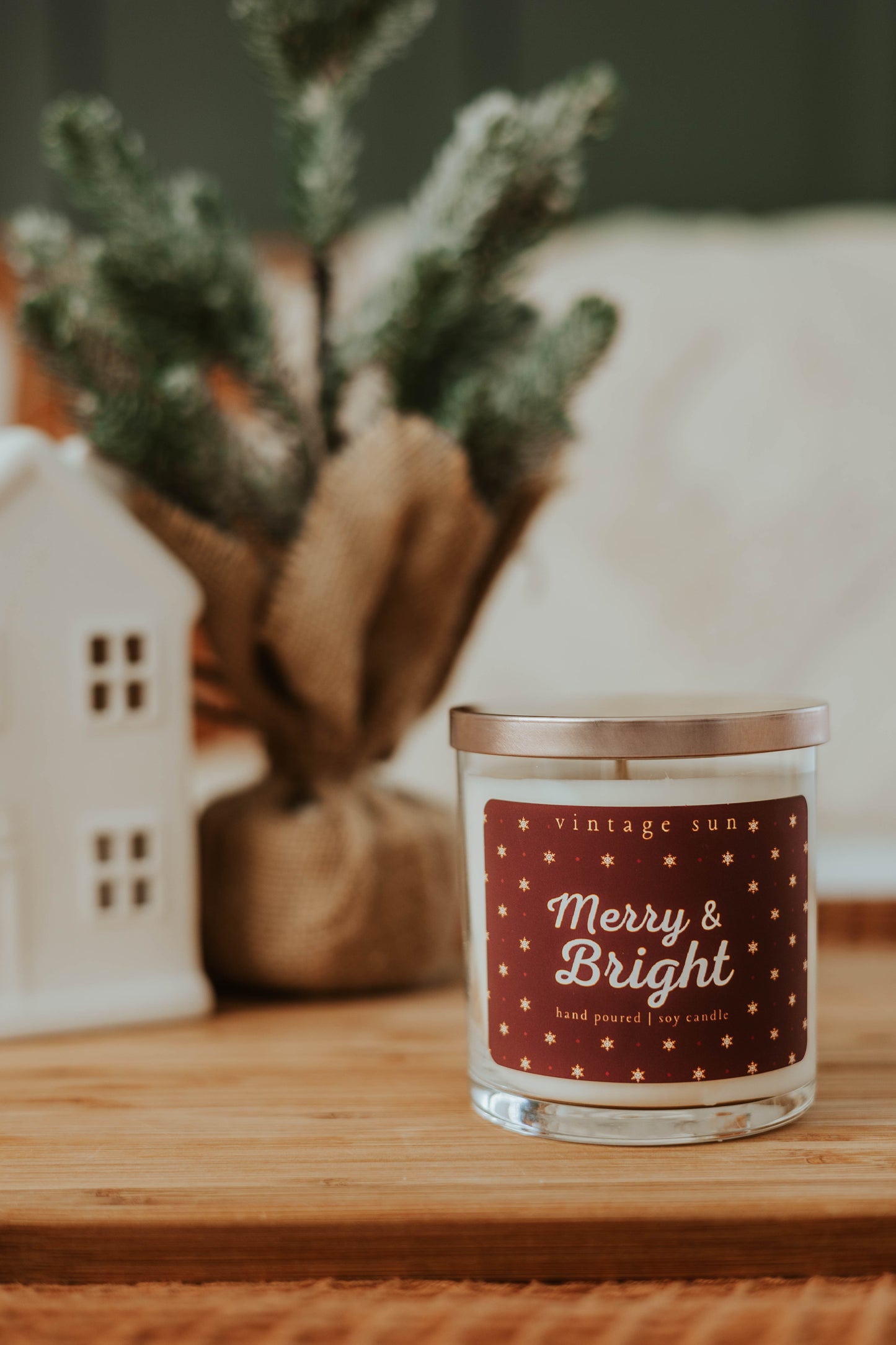 Merry & Bright - Soy Wax Candle