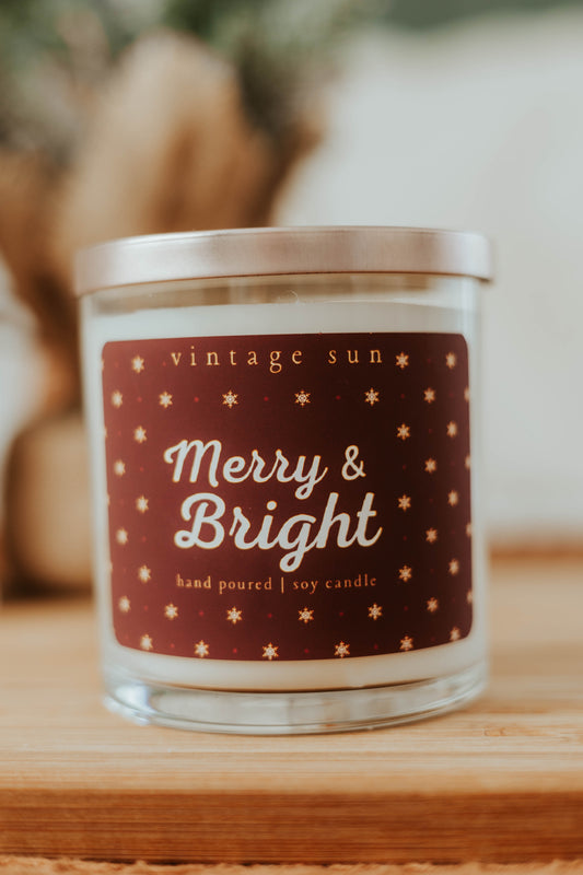 Merry & Bright - Soy Wax Candle