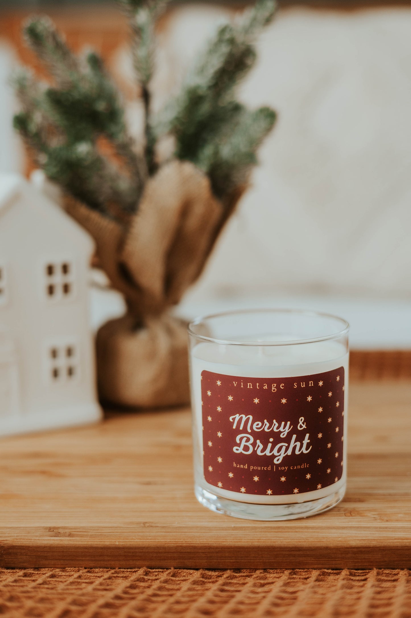 Merry & Bright - Soy Wax Candle