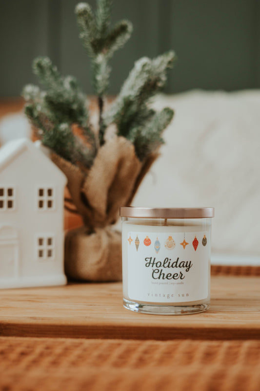 Holiday Cheer -Soy Wax Candle
