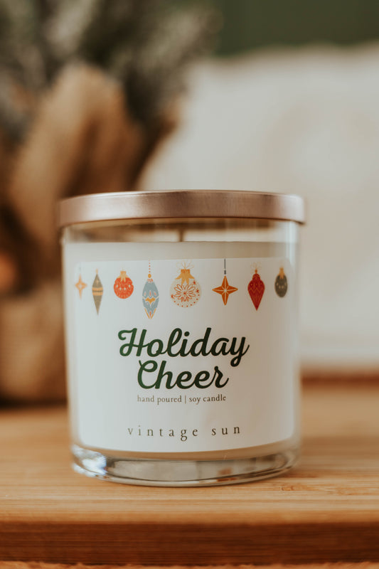 Holiday Cheer -Soy Wax Candle