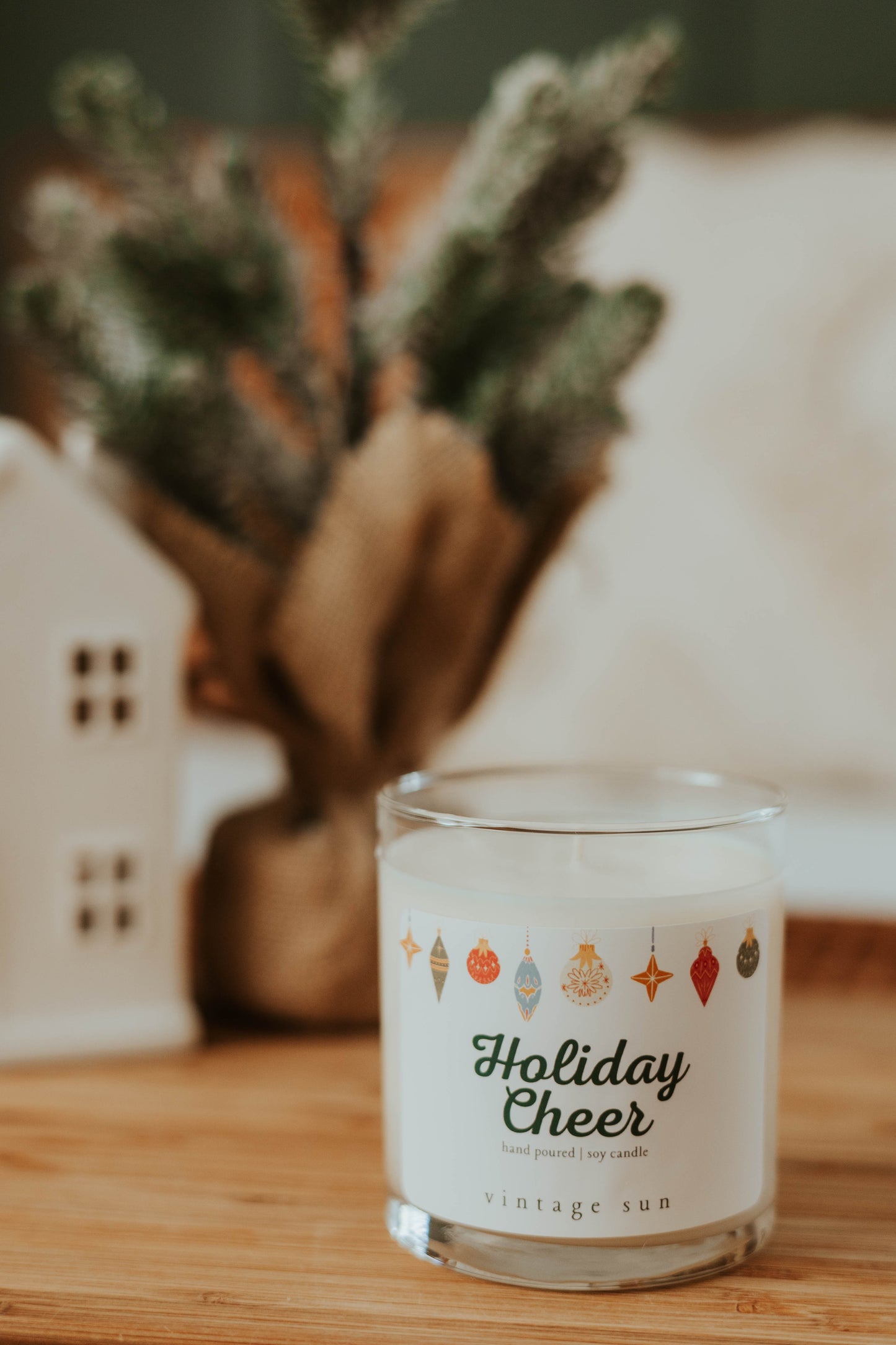 Holiday Cheer -Soy Wax Candle